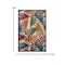 Homeroots 4 x 6 ft. Multi Color Leaves Indoor & Outdoor Area Rug 384941 - alternate 5